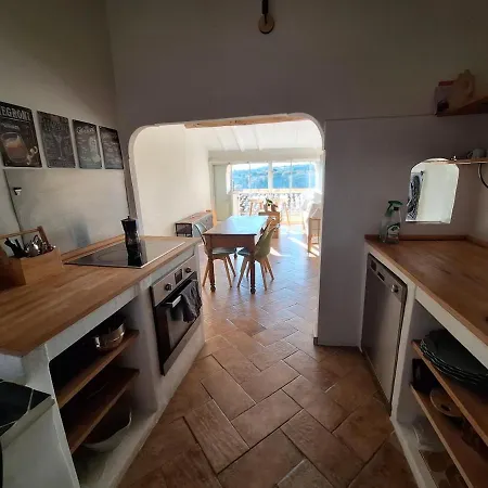 Villa Vue Et Charme Provencal A - La Maison Du Mitan